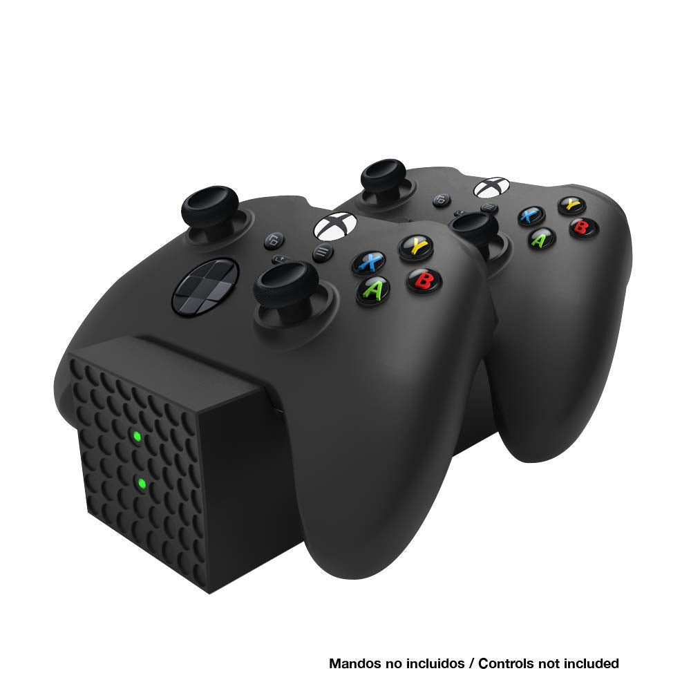 Frtec - Base De Carga Dual Para Mandos InaláMbricos De XBOX - Series X|S, Incluye 2 baterías Recargables Frtec - Base De Carga Dual Para Mandos InaláMbricos De XBOX - Series X|S, Incluye 2 baterías Recargables
